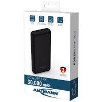 ANSMANN Powerbank PB212, 20.000 mAh, schwarz