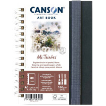 CANSON Skizzenbuch ART BOOK Mi-Teintes, DIN A5, weiß