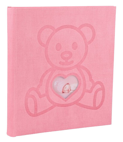 EXACOMPTA Babyalbum Teddy, 290 x 320 mm, rosa