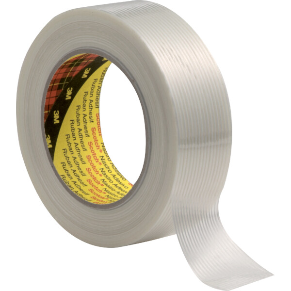 Scotch Filamentklebeband 8956, transparent, 25 mm x 50 m