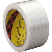 Scotch Filamentklebeband 8959, transparent, 75 mm x 50 m