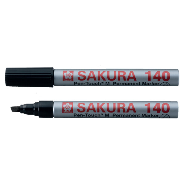 SAKURA Permanent-Marker Pen-touch 140, 4 mm, rot