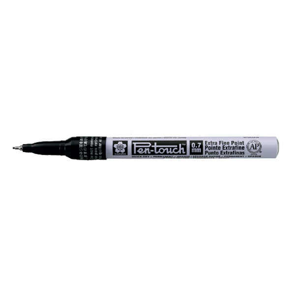 SAKURA Permanent-Marker Pen-Touch Extra Fein, fluo-rosa