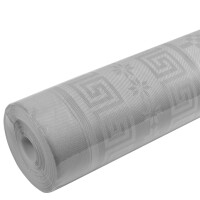 PROnappe Damast-Tischtuch, (B)1,18 x (L)6,0 m, grau