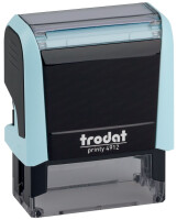 trodat Textstempelautomat Printy 4912 4.0, pastell-blau