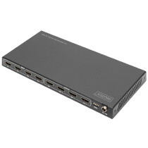 DIGITUS 4x4 HDMI Matrix Switch, 4K 60Hz, schwarz