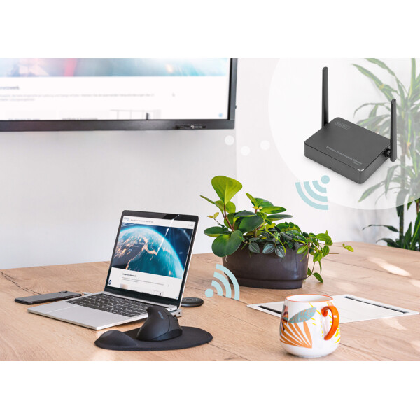 DIGITUS Wireless HDMI Transmitter Click & Present Pro