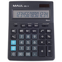 MAUL Tischrechner MXL 14, 14-stellig, schwarz