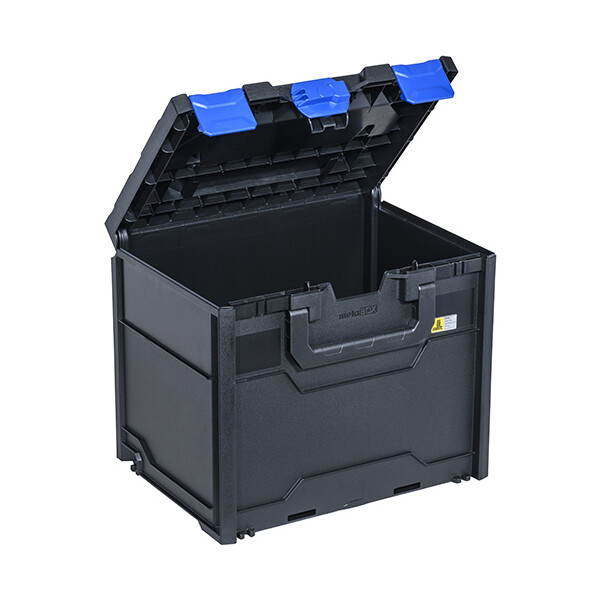 allit Aufbewahrungsbox EuroPlus MetaBox 145, schwarz blau