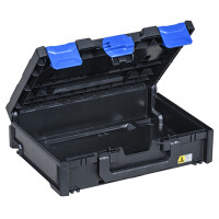 allit Aufbewahrungsbox EuroPlus MetaBox 145, schwarz blau