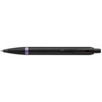 PARKER Druckkugelschreiber IM Vibrant Rings, schwarz violett