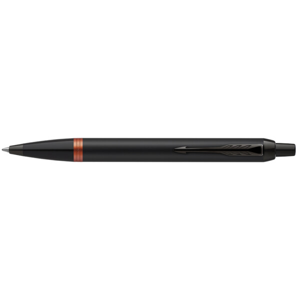PARKER Druckkugelschreiber IM Vibrant Rings, schwarz orange