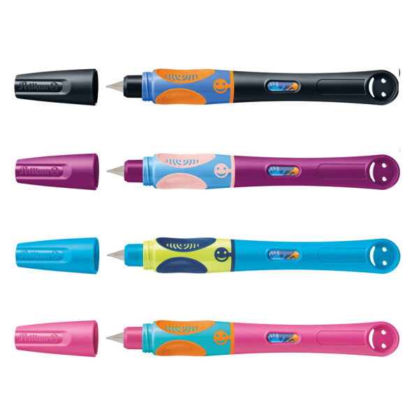 Pelikan griffix Füllhalter Neon Fresh Blue, für Rechtshänder