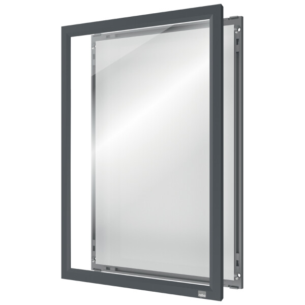 nobo Plakatrahmen Impression Pro, DIN A4, silber