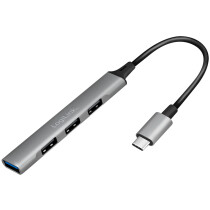 LogiLink USB 3.2 Gen 1 Slim Hub, 4-Port,...