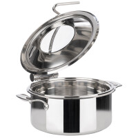 APS Chafing Dish-Set ORBIT, 4-teilig, Edelstahl schwarz