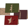 sigel Weihnachtskarten-Set "Cut-out style", DIN A6
