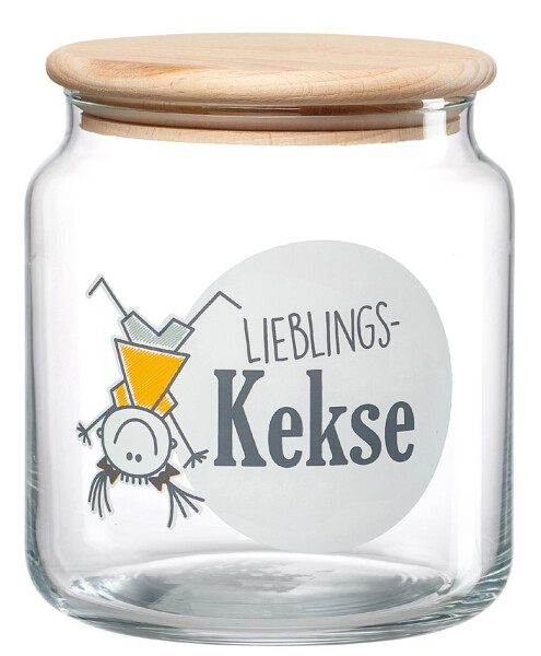 Ritzenhoff & Breker Vorratsglas LIEBLINGSKEKSE, 1,1 Liter