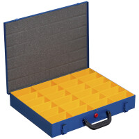 allit Metall-Kleinteilekoffer EuroPlus Pro M 44XH-12L, blau