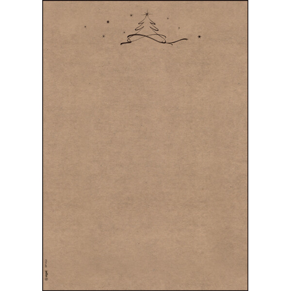 sigel Weihnachts-Motiv-Papier "Christmas tree", A4