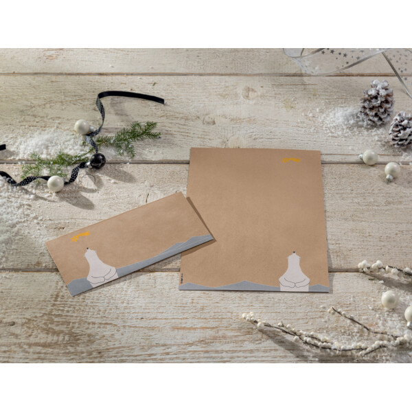 sigel Weihnachts-Motiv-Papier "Christmas with apples", A4