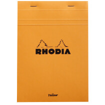 RHODIA Notizblock No. 16 Yellow, DIN A5, kariert, orange