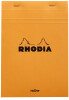 RHODIA Notizblock No. 16 Yellow, DIN A5, kariert, orange