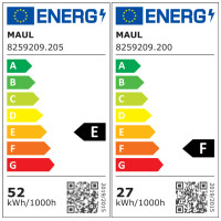 MAUL LED-Stehleuchte MAULsirius sensor, dimmbar, schwarz