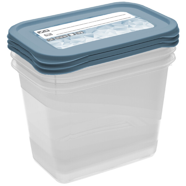 keeeper Gefrierdosen-Set Mia "Magic Ice", 3x 1,25 Liter