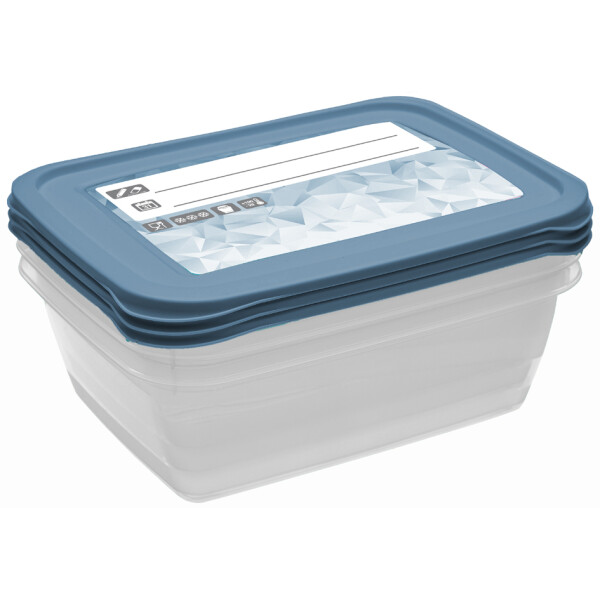 keeeper Gefrierdosen-Set Mia "Magic Ice", 3x 1,0 Liter