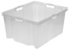keeeper Aufbewahrungsbox "franz", 44 Liter, crystal-grey