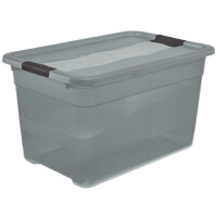 keeeper Aufbewahrungsbox "cornelia", 52 Liter, crystal-grey