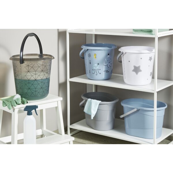 keeeper Deco-Putzeimer ilvie "Sealife", rund, 10 Liter