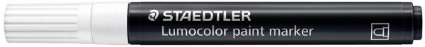 STAEDTLER Acrylmarker Lumocolor paint marker, weiß