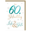 SUSY CARD Geburtstagskarte - 60. Geburtstag "Schrift"
