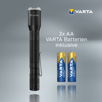 VARTA Taschenlampe Aluminium Light F20 Pro, schwarz
