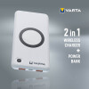 VARTA Zusatzakku "Wireless Power Bank", 15.000 mAh, weiß