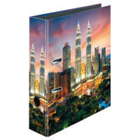 herlitz Motivordner maX.file Petronas Towers, DIN A4