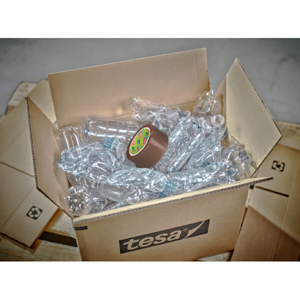 tesapack ECO & ULTRA STRONG Verpackungsklebeband, 50mm x 66m