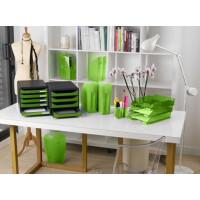 EXACOMPTA Papierkorb ECOBIN, 15 Liter, anisgrün