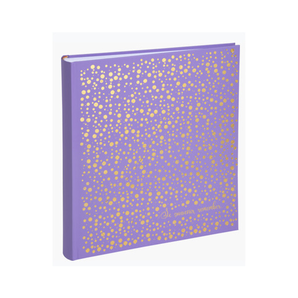 EXACOMPTA Fotoalbum Plum, 290 x 320 mm, violett gold