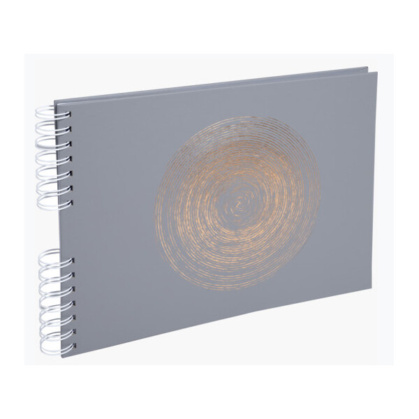 EXACOMPTA Foto-Spiralalbum Ellipse, 320 x 220 mm, grün