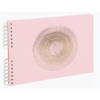 EXACOMPTA Foto-Spiralalbum Ellipse, 320 x 220 mm, grau