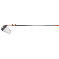 Bradas Obstpflücker, mit Teleskopstiel, silber orange