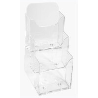 EXACOMPTA Prospekthalter, DIN lang hoch, 3 Fächer,...