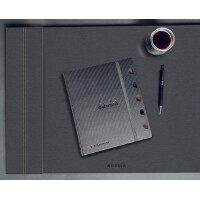 RHODIA Schreibunterlage RHODIARAMA, 600 x 400 mm, rosenholz