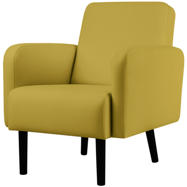 PAPERFLOW Sessel LISBOA, Kunstlederbezug, grün