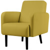 PAPERFLOW Sessel LISBOA, Kunstlederbezug, grün