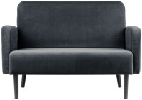 PAPERFLOW 2-Sitzer Sofa LISBOA, Samtbezug, grün