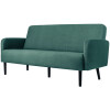 PAPERFLOW 3-Sitzer Sofa LISBOA, Stoffbezug, grün